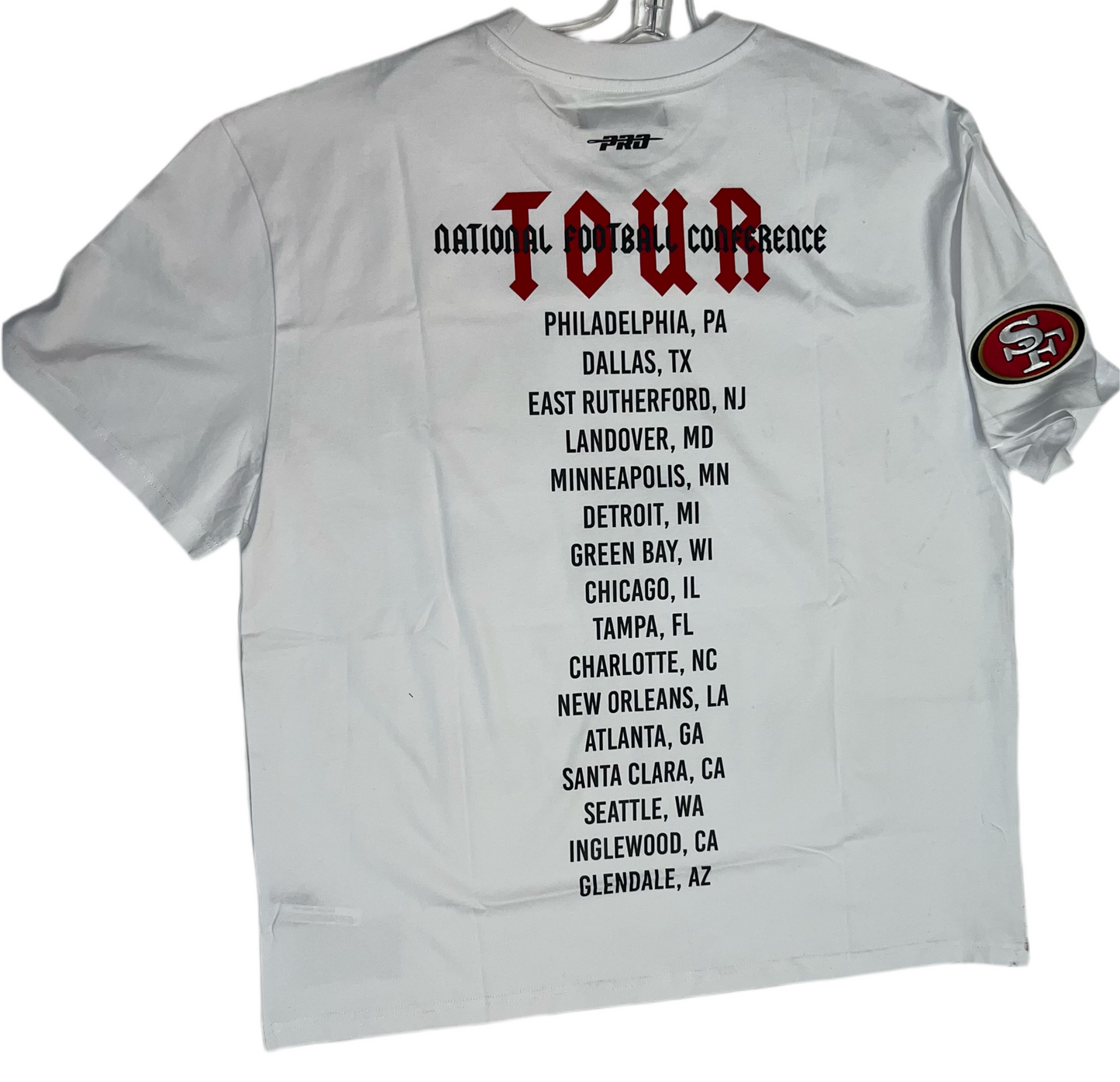 San Francisco 49ers NFC West Tour T-Shirt